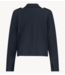 Studio Anneloes Blazer Bing bonded blazer dark blue