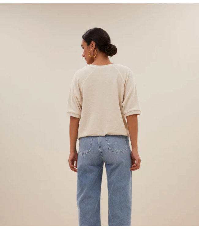 BY-BAR T-shirt neva slub top NOOS