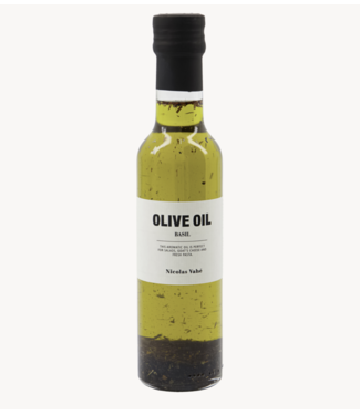 Nicolas Vahé Olijfolie Olive oil with basil 250ml
