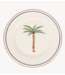 Anna+Nina Ontbijtbord Palm Tree Breakfast Plate Multicolour