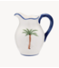 Anna+Nina Karaf Palm Tree Jug Multicolour