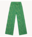Refined Department Broek ladies knitted wide leg pants MARA GREEN