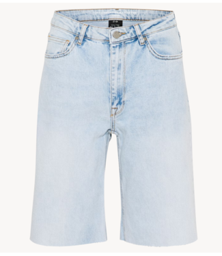 My Essential Wardrobe Jeans LouisMW 139 High Long Shorts Light Blue Retro