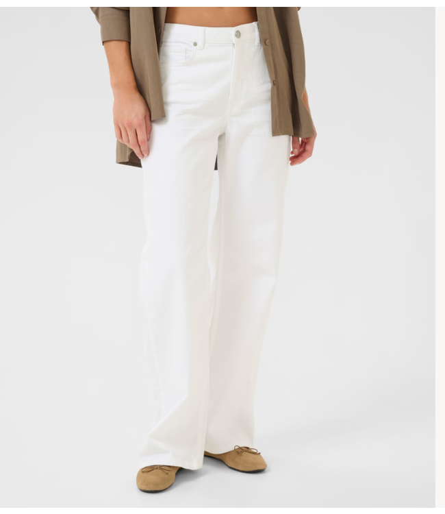 My Essential Wardrobe Jeans LouisMW 131 High Wide Bright White