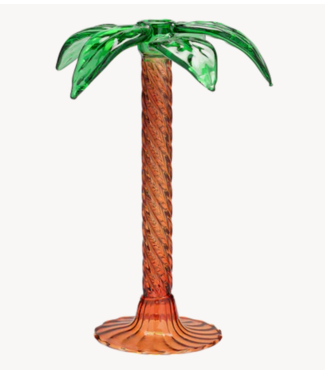 Anna+Nina Kaarsenhouder Palm Tree Candle Holder Multicolour