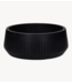 Pomax ONYX - kom - mango hout - DIA 38 x H 13 cm - zwart