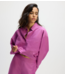 Refined Department Blouse ladies knitted striped cropped blouse LYLOE purple