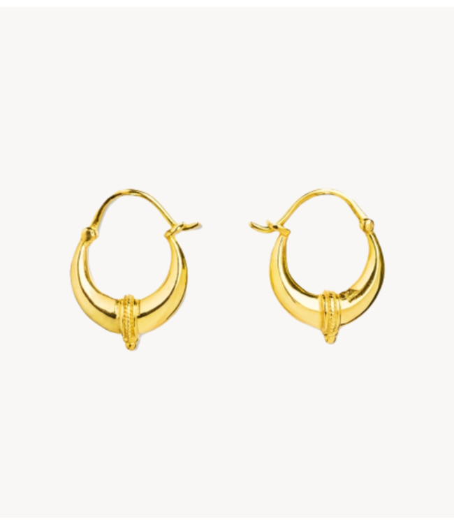 BY-BAR Oorbellen PD Sam Earring M gold