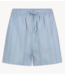 BY-BAR Broek isa stripe chambray shorts light blue stripe
