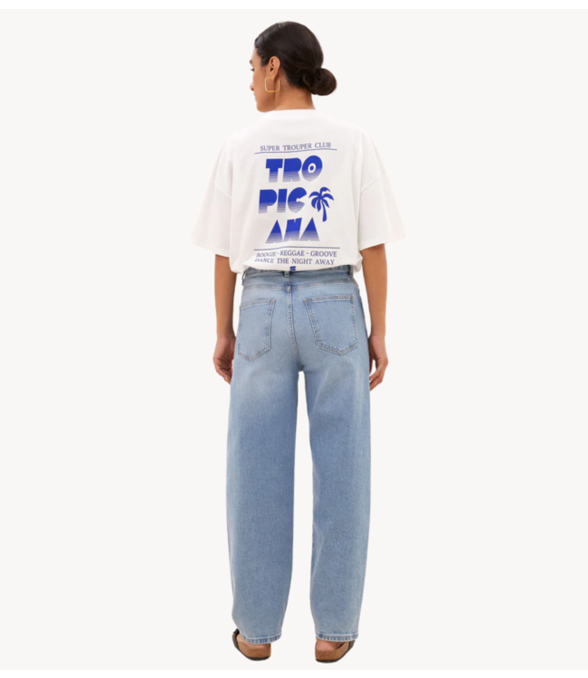 BY-BAR T-shirt jade dancing t shirt white