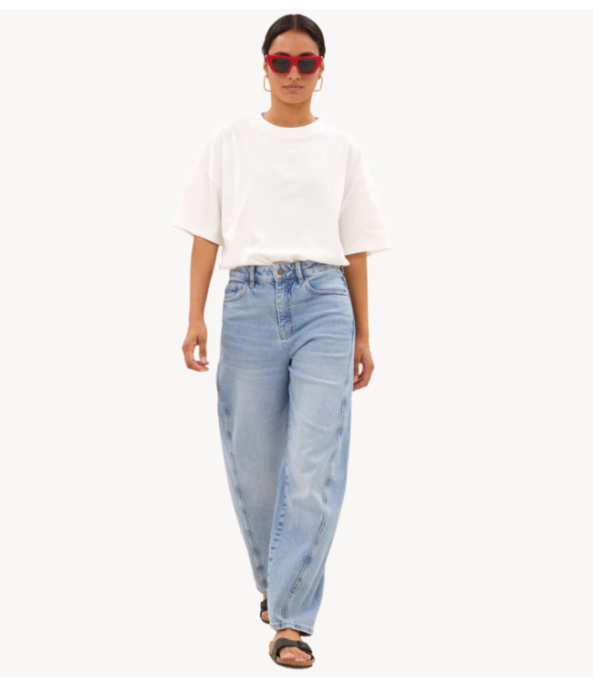 BY-BAR T-shirt jade dancing t shirt white