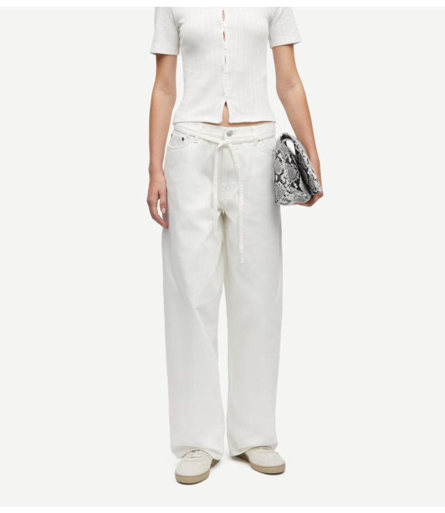 Samsøe Samsøe Jeans SAHARPER JEANS BELT 15620 White Rock