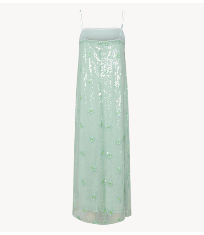 Y.A.S Jurk YASFLORRY STRAP LONG DRESS - SHOW Ambrosia