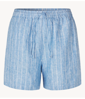 Samsøe Samsøe Broek MAREN STRING SHORTS 14329 Blue Jasper St.
