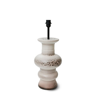 HKLIVING Lampenvoet grand table lamp reactive brown