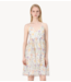 Y.A.S Jurk YASLEANNA STRAP DRESS S. star white