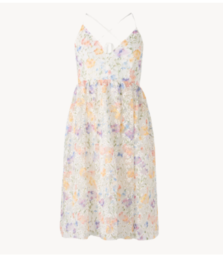 Y.A.S Jurk YASLEANNA STRAP DRESS S. star white
