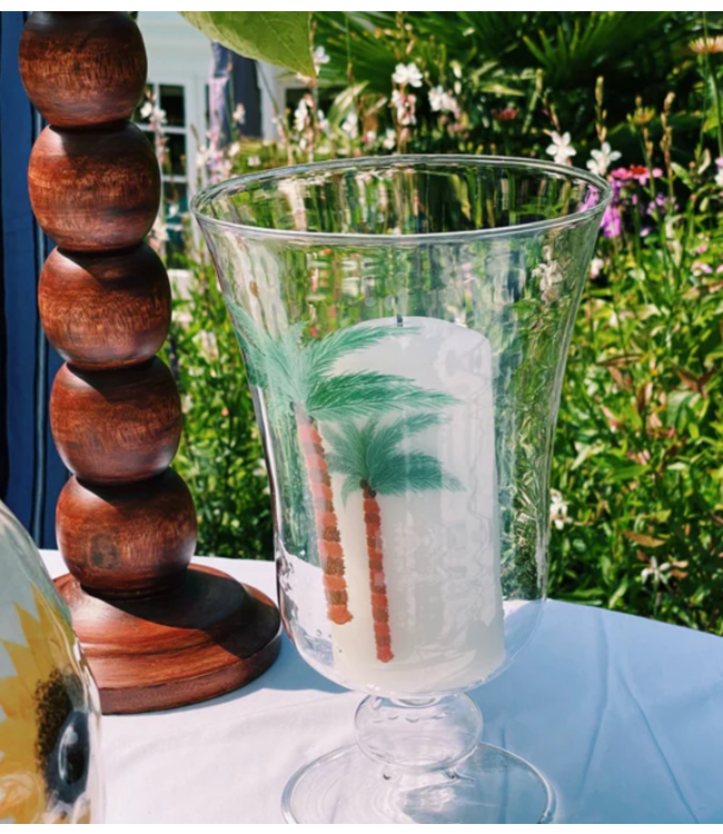 Anna+Nina Kaars Palm Tree Blunt Candle Multicolour