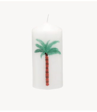 Anna+Nina Kaars Palm Tree Blunt Candle Multicolour