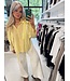 GUUS Blouse streep strik geel