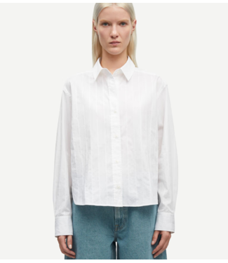 Samsøe Samsøe Blouse SAATRANI SHIRT 15647 White