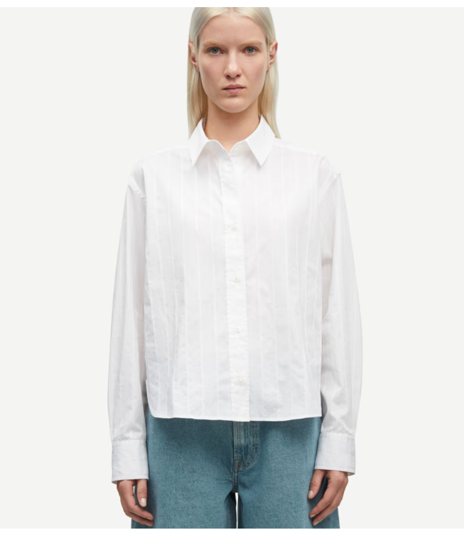 Samsøe Samsøe Blouse SAATRANI SHIRT 15647 White