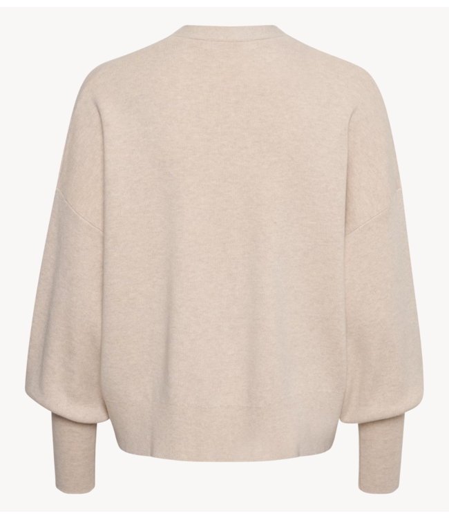 Inwear Vest TenleyIW Ino-shape Cardigan Simply Taupe Melange