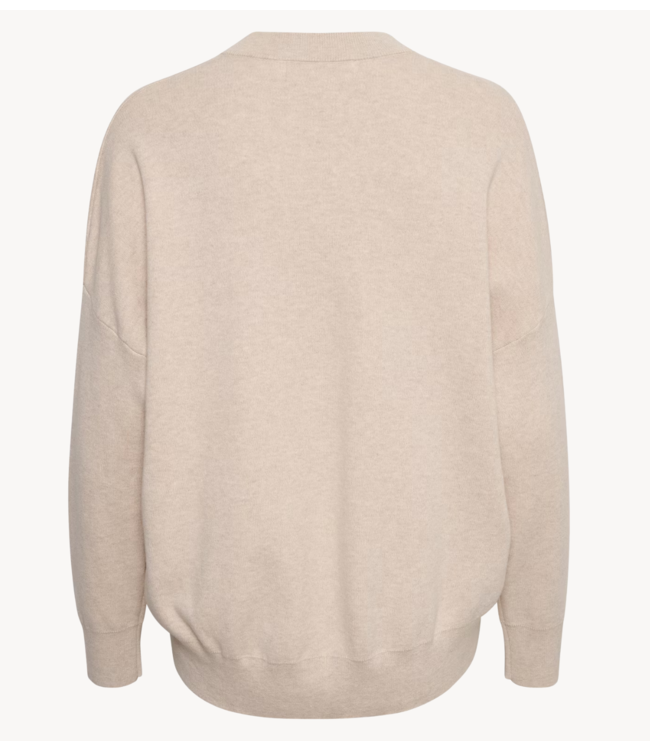 Inwear Trui FosterIW V-Neck Simply Taupe Melange NOOS