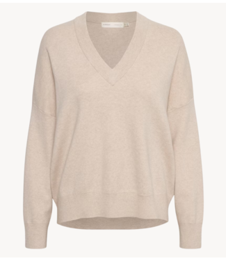 Inwear Trui FosterIW V-Neck Simply Taupe Melange