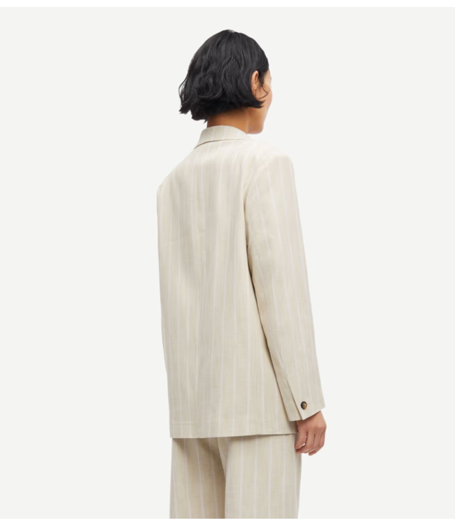 Samsøe Samsøe Blazer SAHAVEN BLAZER 15664 White Pepper St.