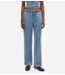 Samsøe Samsøe Broek SAHOYSA TROUSERS 15645 Denim Blue