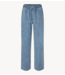 Samsøe Samsøe Broek SAHOYSA TROUSERS 15645 Denim Blue