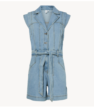 Y.A.S Playsuit YASARINI SL DENIM PLAYSUIT Light Blue Denim