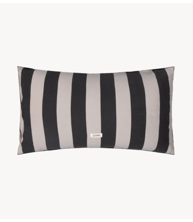 10DAYS Kussen pillow stripes 50x90 black
