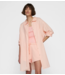 10DAYS Blouse voile stripes peach