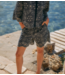 Studio Anneloes Broek Noralie broderie shorts dark blue/off white