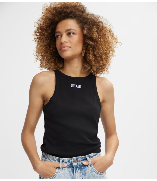 Gestuz Top DrewGZ sl logo tank black