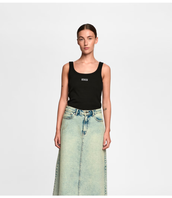 Gestuz Top DrewGZ sl logo top black