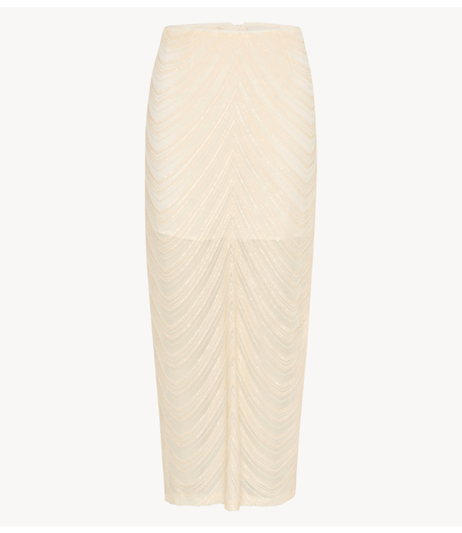 Gestuz Rok GliraGZ HW long skirt butter yellow seq.