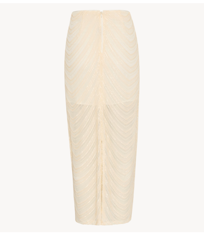 Gestuz Rok GliraGZ HW long skirt butter yellow seq.