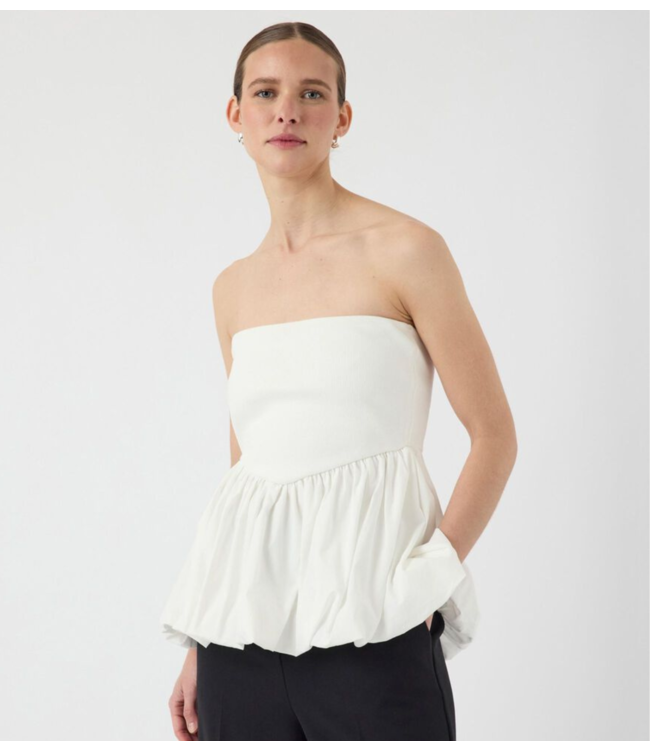 Y.A.S Top YASFERA SL TOP Star White