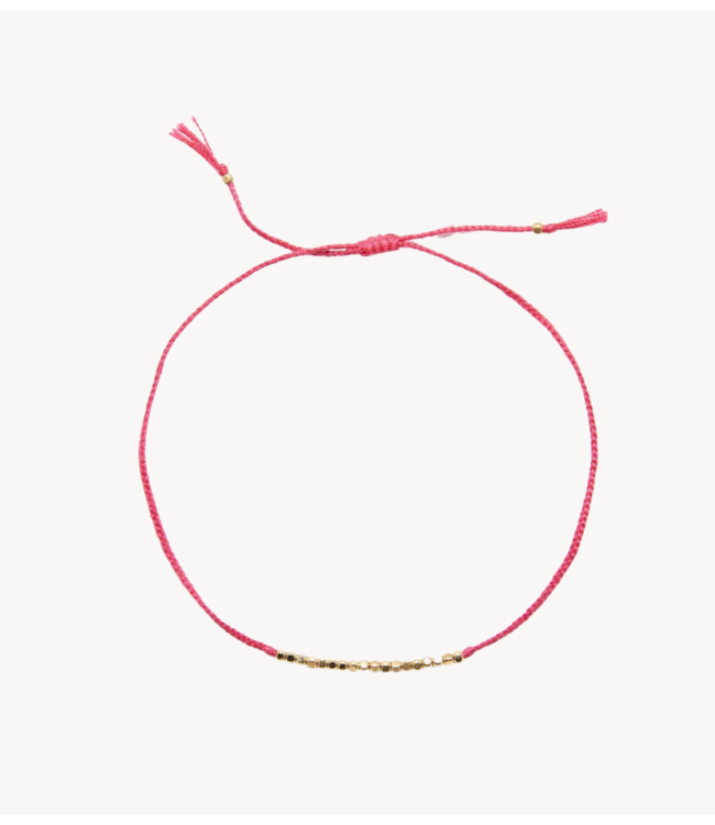 MIMI ET TOI Armband Flori Red Beads Bracelet