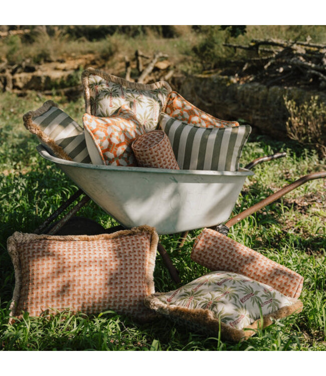 Palais Kussen Outdoor Cushion Laura Olive & Spice (45x45)