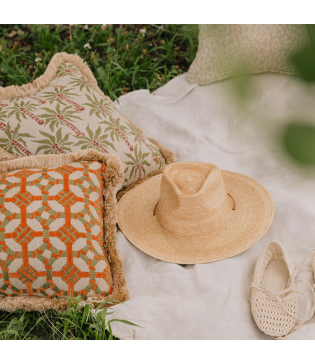 Palais Kussen Outdoor Cushion Laura Olive & Spice (45x45)