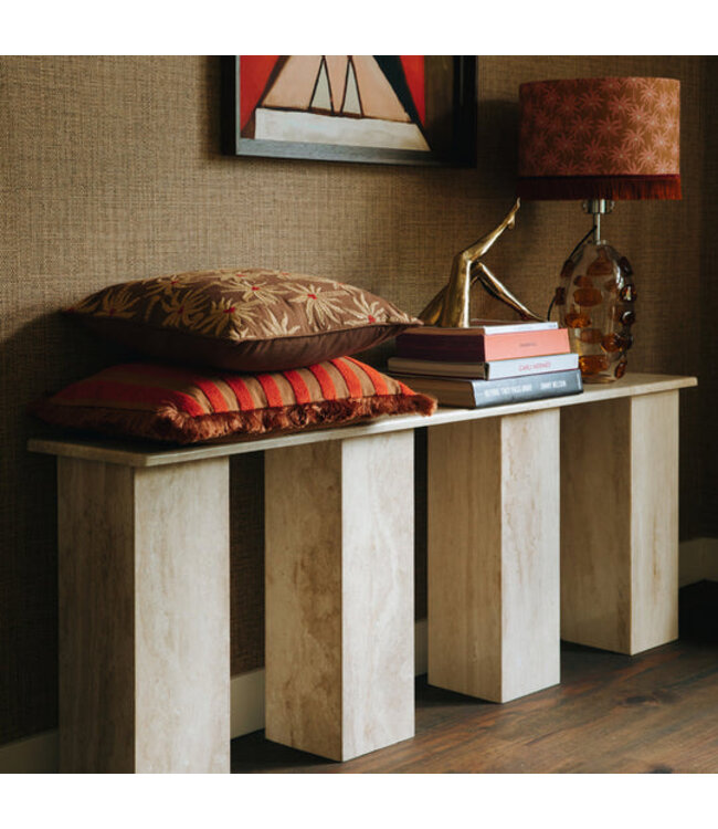 Palais Kussen Cushion Laura Cinnamon & Sand (50x50)