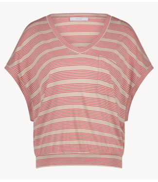 BY-BAR Top tyler nautic stripe top red nautic stripe