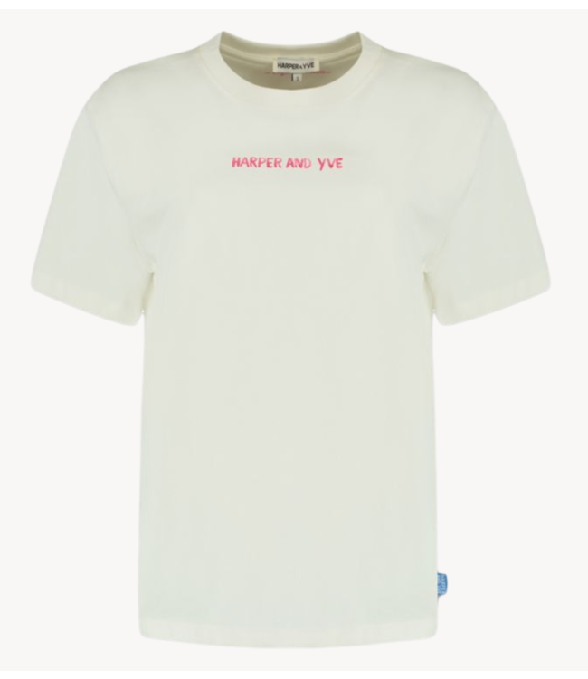 HARPER & YVE T-shirt LOBBI-SS Ecru