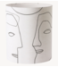 HKLIVING Lampenkap shade printed faces, L
