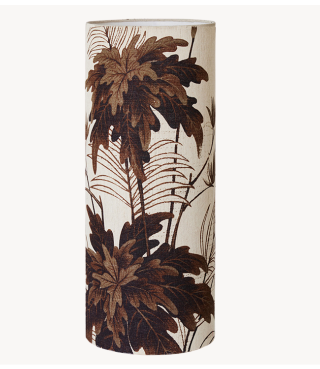 HKLIVING Lampenkap Cylinder lamp shade floral, Ø28,5cm
