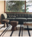 HKLIVING Bijzettafel Arched wooden stool